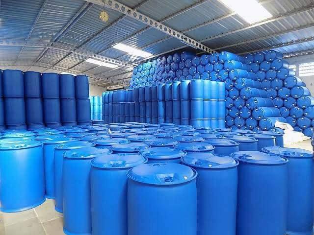 Plastic drums